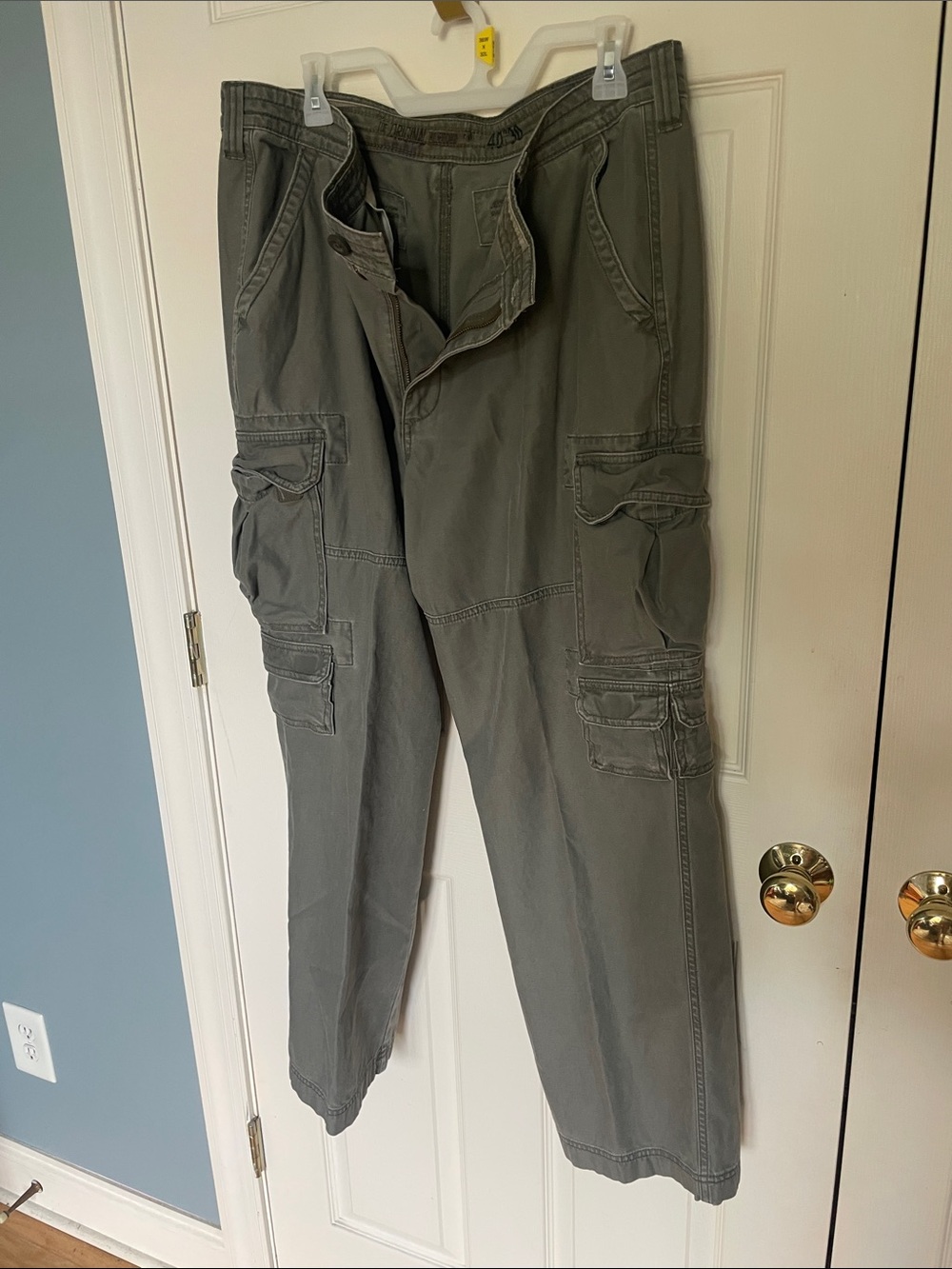 Men's redhead trailhead Cargo Pants in Olive Green 40 x 30